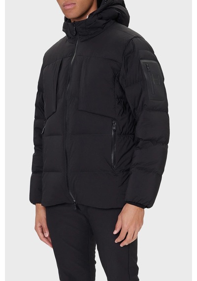 Boss Erkek Parka 50543963 001 Siyah Siyah