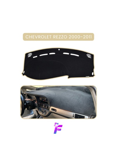 Chevrolet Rezzo 2000-2011 Uyumlu Ön Göğüs Koruma Hızlı Ve Kolay Montaj Kaymaz Tasarım Ta31 Torpido Halısı
