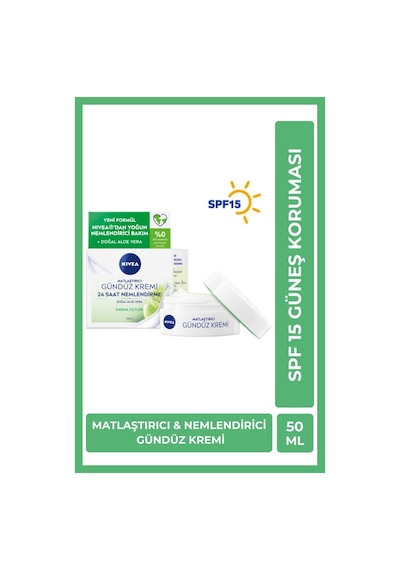 Nivea Matlaştırıcı Gündüz Yüz Bakım Kremi 50 ML