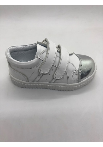 Toddler 0211 Deri Ortopedik Kız Bebe Ayakkabısı 21-25 Beyaz