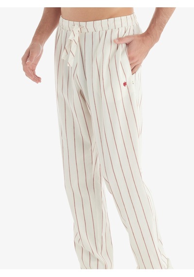Blackspade Erkek Pantolon 40722 - Bordo Çizgili Bordo