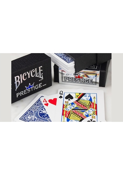 Bicycle Prestige Blue Mavi %100 Plastic Premium Oyun Kağıdı İskambil Kartları Destesi