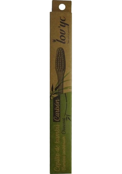 Lov'yc Bamboo Diş Fırçası Charcoal Orta
