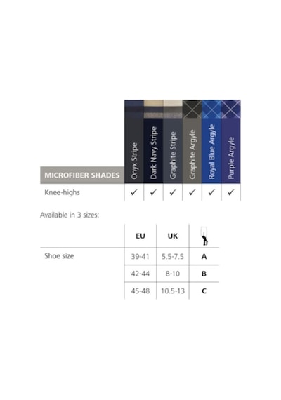 Sigvaris Shades Socks Erkek Diz Altı Varis Çorabı, Renkli, Dese... Ten Rengi Standart S Kapalı Kısa
