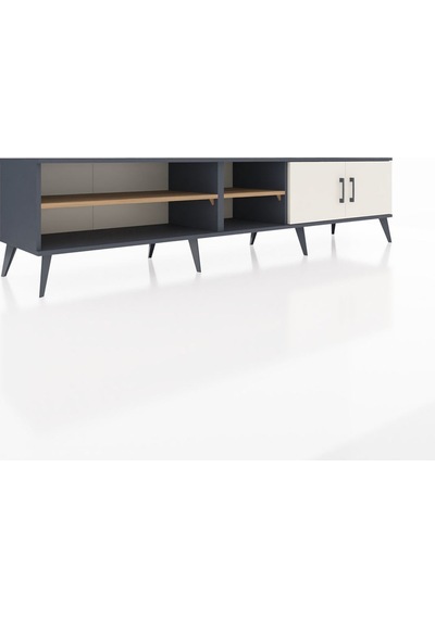 Hyperion Tv Ünitesi 3 Raflı 2 Kapaklı 220x44x51 Antrasit-aytaşı/çam Aytası/atlas Çam - Antrasıt Hyperion Tv Ünitesi 3 Raflı 2 Kapaklı 220x44x51 Antrasit-aytaşı/çam Aytası/atlas Çam - Antrasıt