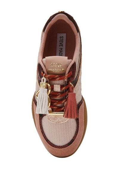 Steve Madden Pembe Kadın Sneaker Brıoche- Multı Bej - Pembe