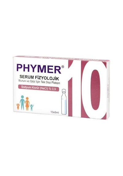 Phymer Serum Fizyolojik 5 ML 10 Flakon