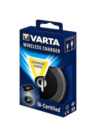 Varta Qi Kablosuz Şarj Cihazı - Telefon Kulaklık Wireless