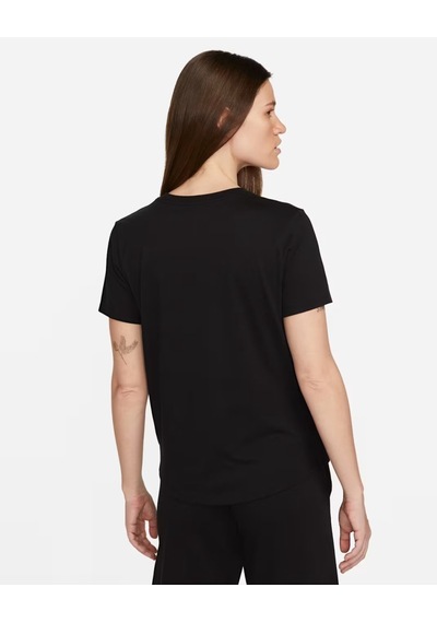 Nike Sportswear Essentials Dx7906-010 Kadın Logo T-shirt - Siyah Çok Renkli