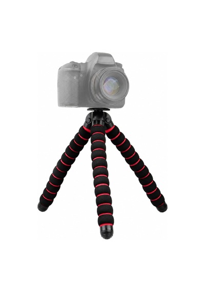 Esnek Tripod, Ahtapot Tripod 25cm, 4kg Kapasiteli, Siyah, Akıllı Telefonlar İçin Uyumlu 9M938ATDiğer