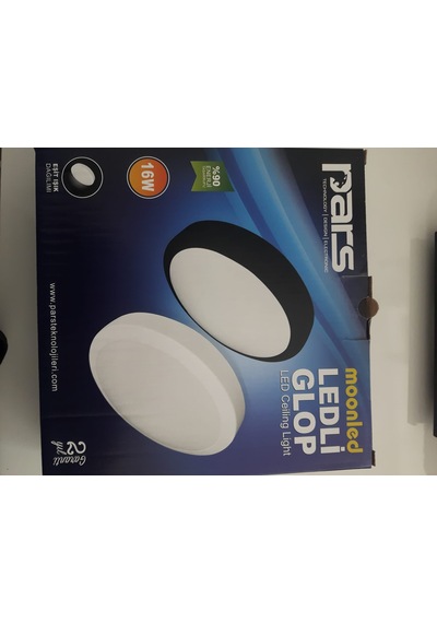 SIVAÜSTÜ PANEL LED 6500K PLASTİK  GÖVDE+KAPAK DİFÜZÖR Beyaz
