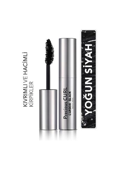 Flormar Precious Curl Kıvırıcı Maskara 002 Carbon Black