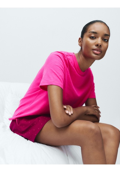 Marks & Spencer 2’li Pamuklu Pijama Üstü T37003664T Pembe