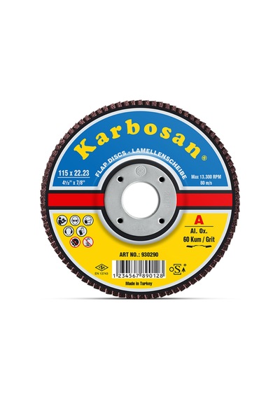 Karbosan Premium  Ao 115 Flap Disk Nk 60 - 982980