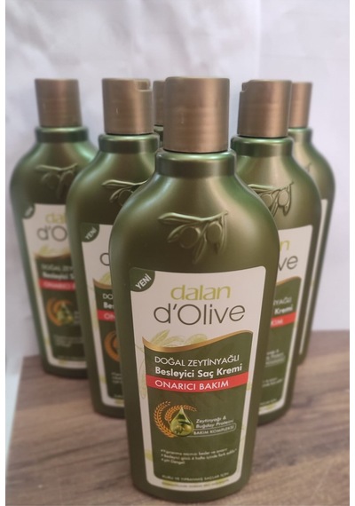 D'olive Onarıcı Bakım Saç Kremi 400 Ml 6 Adet