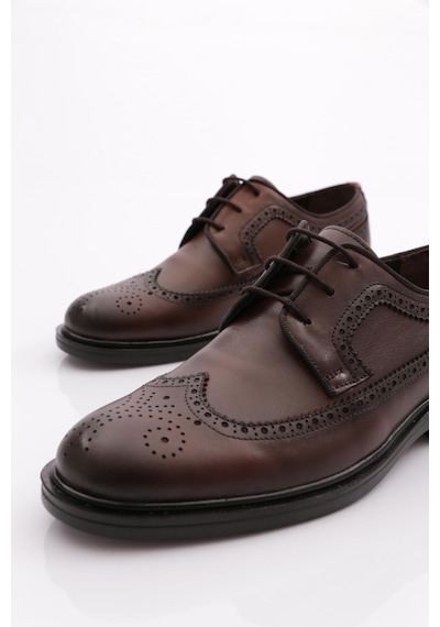 Dgn 2054 Erkek Oxford Ayakkabi 2054-1506-R0685 Kahverengi