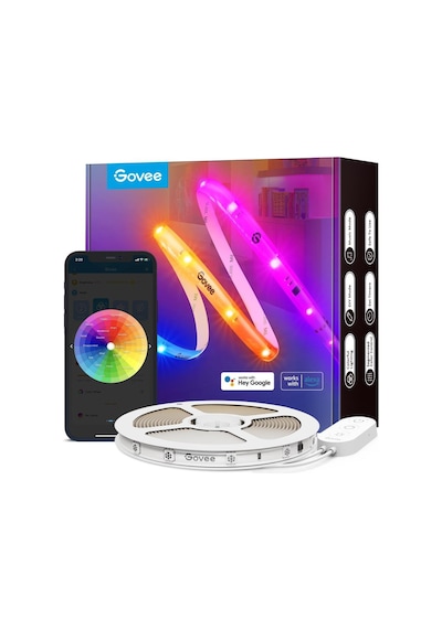 Govee Rgbıc Wifi + Bt Led Şerit Kaplamalı 5m