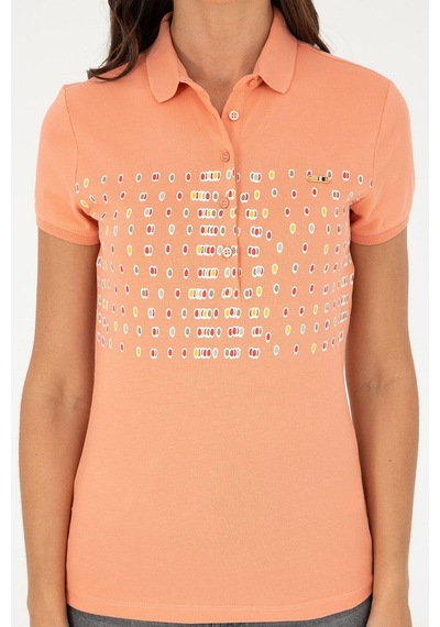 U.S. Polo Assn. Kadın Tişört 50282885-vr047 Çok Renkli