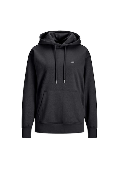 Jack & Jones Kadın Kapüşonlu Minimal Logo Baskılı Sweatshirt - Abbie 12223961 Black Mint Yeşili Jack & Jones Kadın Kapüşonlu Minimal Logo Baskılı Sweatshirt - Abbie 12223961 Black Mint Yeşili