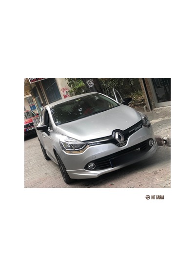 Kit Garaj Renault Clio Makyajsız Ön Ek Plastik Boyasız