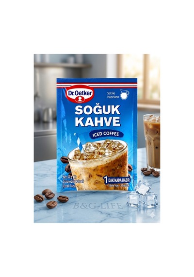 Soğuk Kahve Iced Coffee 6'lı Ekonomik Paket - Çözünebilir Kahveli İçecek Tozu - 874270780 Diğer