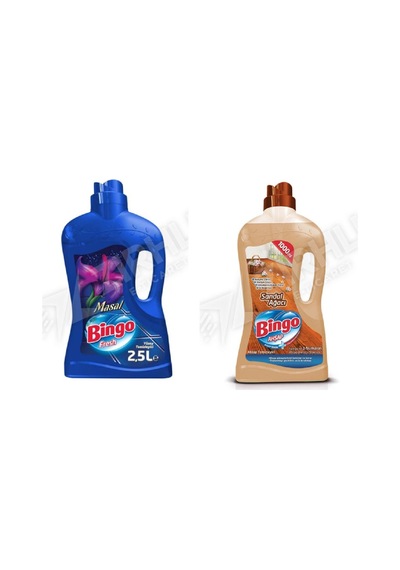 Bingo Yüzey Tem. Fresh 2.5 Lt + Ahşap Temizleyici 1lt 2'li Set Diğer