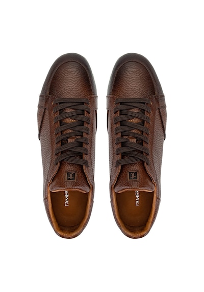 Tamer Tanca Erkek Hakiki Deri Kahverengi Sneakers & Spor Ayakkabı 04 3522 Erk Ayk Sk24-25 Kahve Fltr Kahverengi