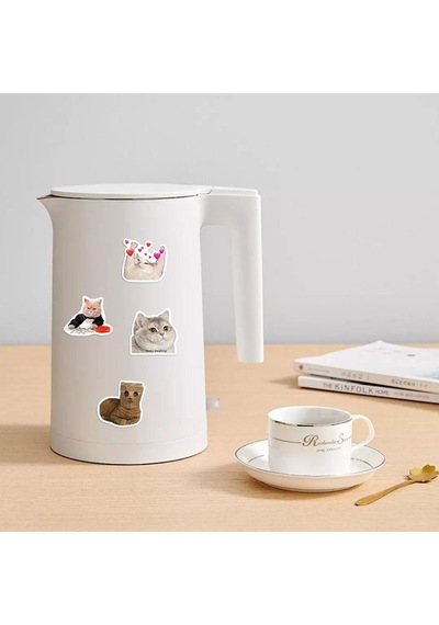 Çılgın Cats Sticker Seti Laptop Ajanda Notebook Tablet Telefon Defter Etiket Bullet Journal Diğer