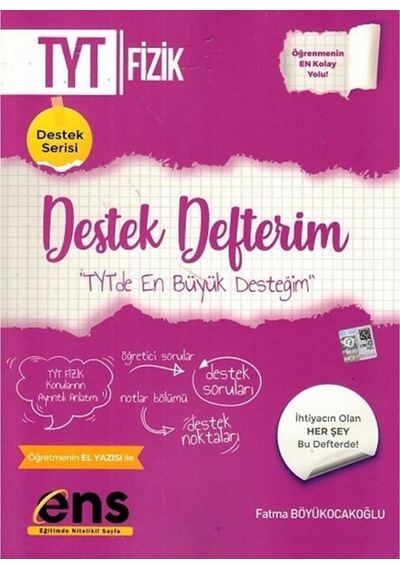 TYT Fizik Destek Defterim -  Ens Yayıncılık