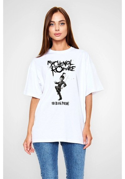 Startmore Adrift My Chemical Romance Beyaz Unisex Tişört T-shirt Beyaz