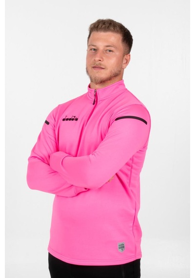 Diadora Alto 25 Antrenman Eşofmanı Tek Üst Pembe