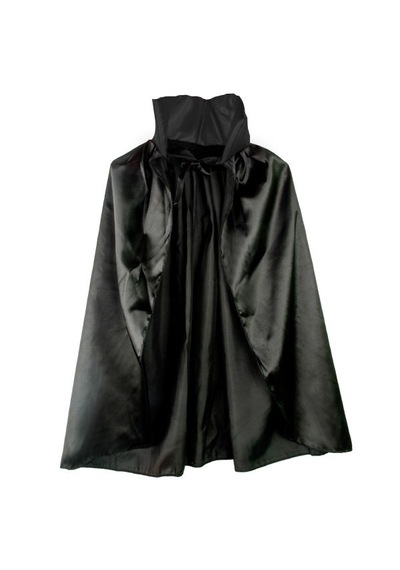 Siyah Renk Yakalı Halloween Pelerini 90 Cm 5680 "