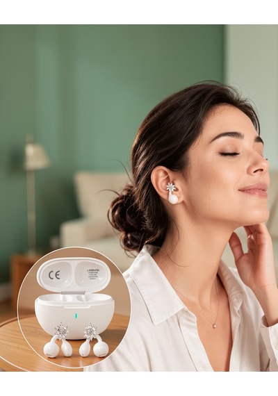 Küpeli Kablosuz Kulaklık Yeni Nesil Bluetooth Teknolojisi Belirtilmemiş