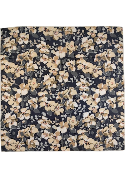 Mim Eşarp - Emproyal Proline Eşarp 90x90 Cm - Siyah - Ekru