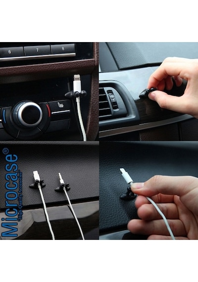 8In1 Cable Clip Araç Içi Kablo Tutucu Ve Kablo Toparlayıcı Klips