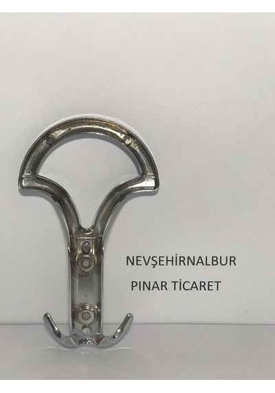 Krom Büyük Palto Askısı 4 Adet