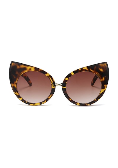 Sheer Vintage & Retro Güneş Gözlüğü Leopar