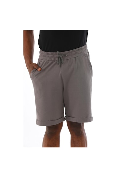 Penyebizden Erkek Regular Fit Duble Paça Pamuklu Şort-Granit Gri-Granit Gri Penyebizden Erkek Regular Fit Duble Paça Pamuklu Şort-Granit Gri-Granit Gri
