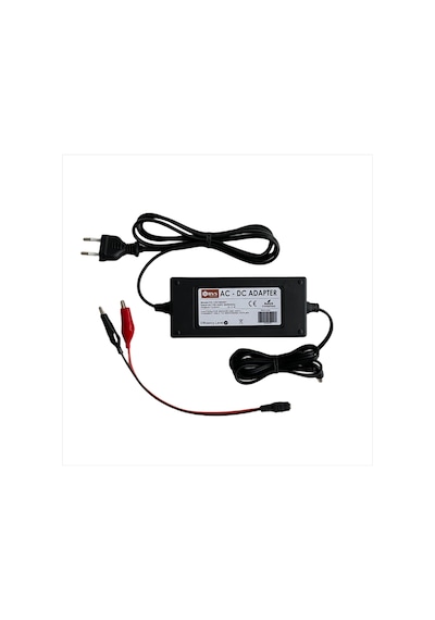 12 Volt 3.5 Amper Akülü Araba Akü Şarj Cihazı Adaptörü Maşalı