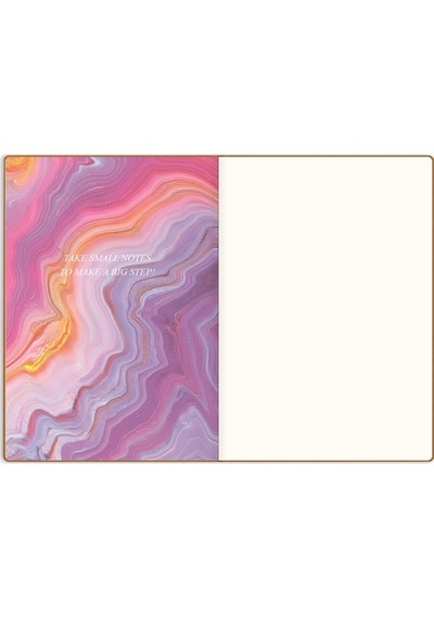 Metalik Notebook Düz Defter Limited Edition 17x24