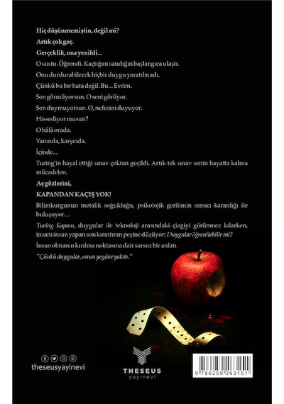 Turing Kapanı Ciltli - İlkim İpek- Theseus Yayınevi