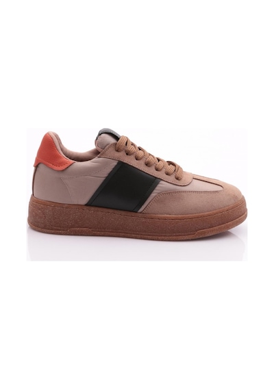 Dgn 1051 Kadin Bağcikli Spor Ayakkabi 1051-2007-R1886 Vizon