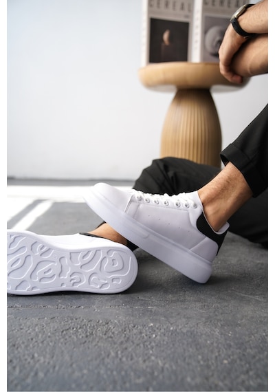 Daxtors Daxors D0125 Günlük Ortopedik Erkek Sneaker Spor Ayakkabı Beyaz