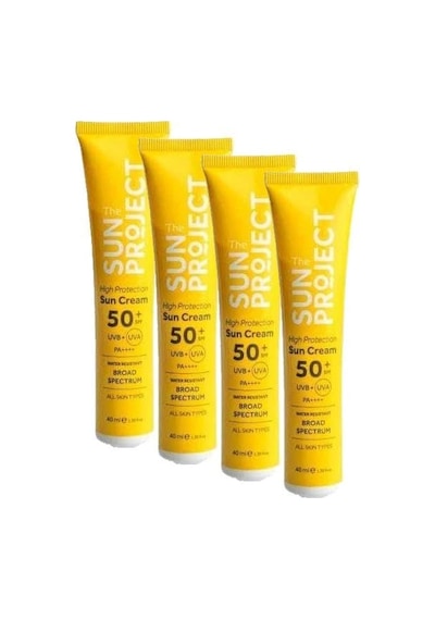 Görkito The Sun Project Yüksek Korumalı Hibrit Güneş Kremi 50+ Spf 40 Ml 4 Paketi