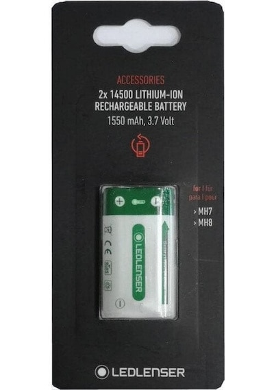 Led Lenser 14500 1550 Mah Yedek Pil Çok Renkli