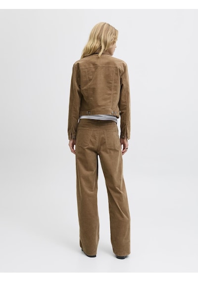 Jack & Jones Kadin Wide Leg Pantolon - Gelly - 12217215 Otter