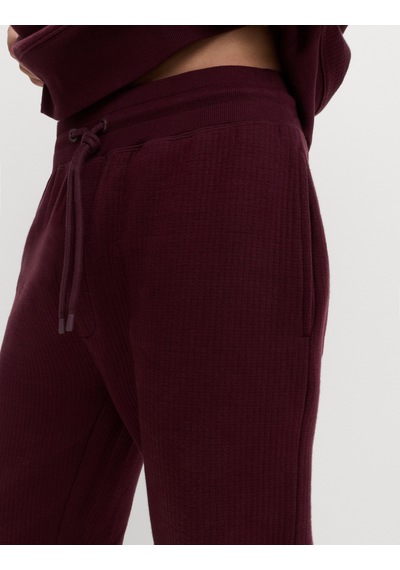 Marks & Spencer Pamuk Karışımlı Kapüşonlu Sweatshirt T07005133 Bordo