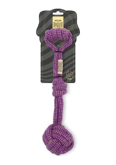 Doggie Köpek Oyuncağı Pamuk Halat Sapan 35cm