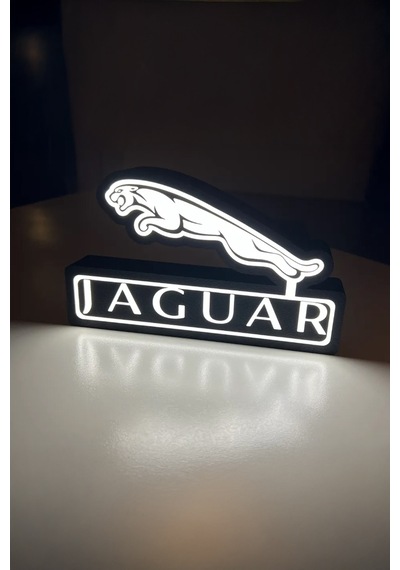Jaguar Dekoratif Aydınlatma Led Gece Lambası Çok Renkli