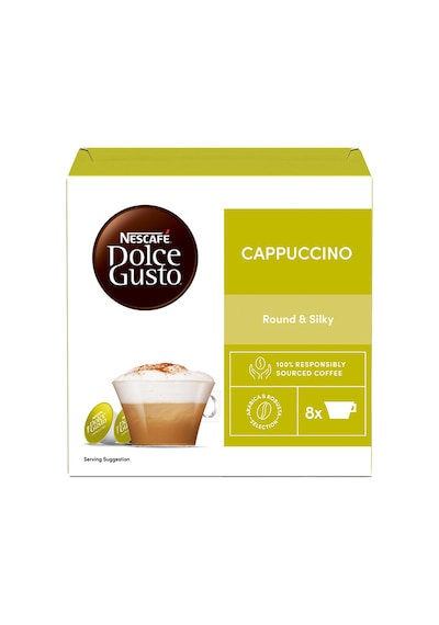 Dolce Gusto Cappuccino Kapsül Kahve 16 Adet X 3 Kutu Öğütülmüş